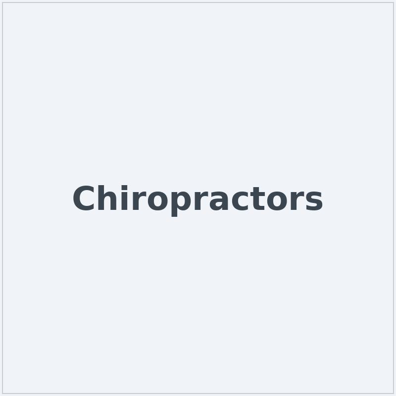 Chiropractors
